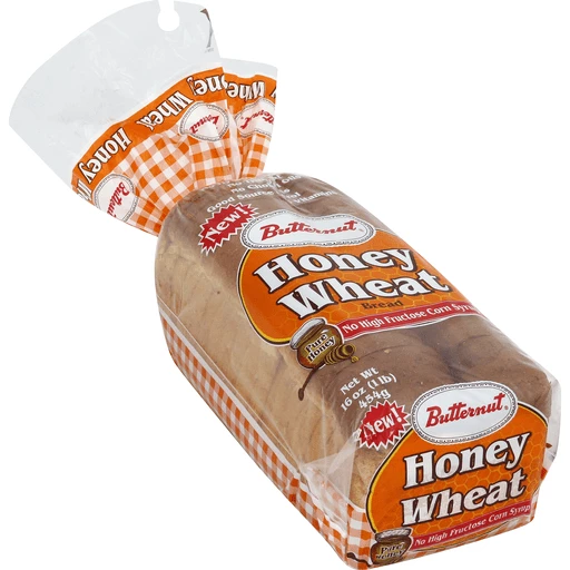Butternut® Honey Wheat Bread 16 oz. Loaf