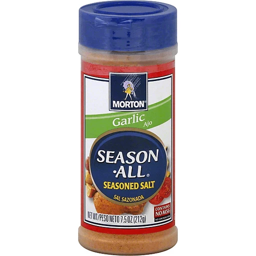 Morton® Season-All® Garlic Seasoned Salt 7.5 oz. Shaker