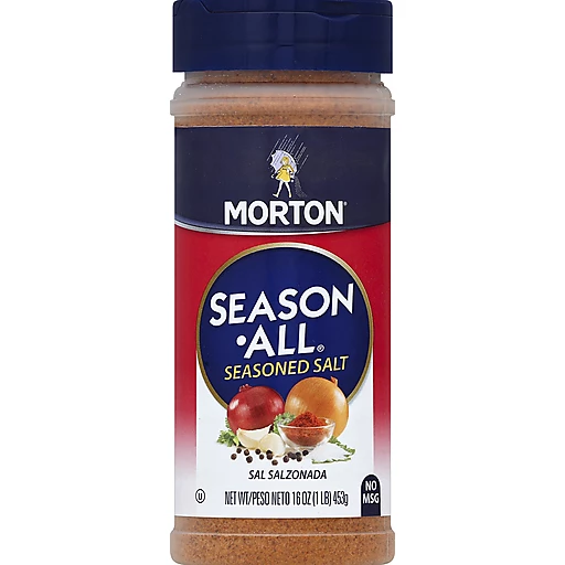 Morton Seasoned Salt, Season All 16 oz