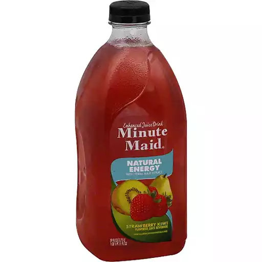 Minute Maid Juice Beverage Flavored Strawberry Kiwi Juice And