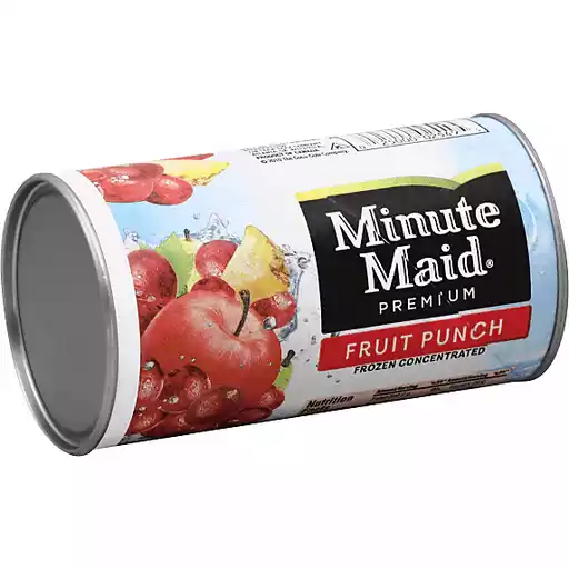 Minute Maid Fruit Punch Frozen Concentrated Juices Oak Point