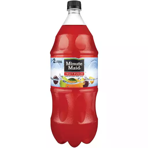Minute Maid Fruit Punch Bottle 2 Liters Fruit Berry Price