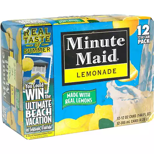 Minute Maid Lemonade Beverages Wade S Piggly Wiggly