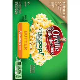 Orville Redenbacher's® Smart Pop!® Gourmet® Popping Corn Butter Classic Bag  3-76.3g Bags