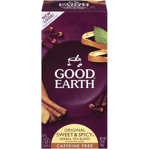 Good Earth Sweet & Spicy Herb Tea 25 ea | Good Earth | Town