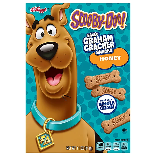 Scooby-Doo! Scooby-Doo Honey Baked Graham Cracker Snacks 11 oz | Graham |  Festival Foods Shopping