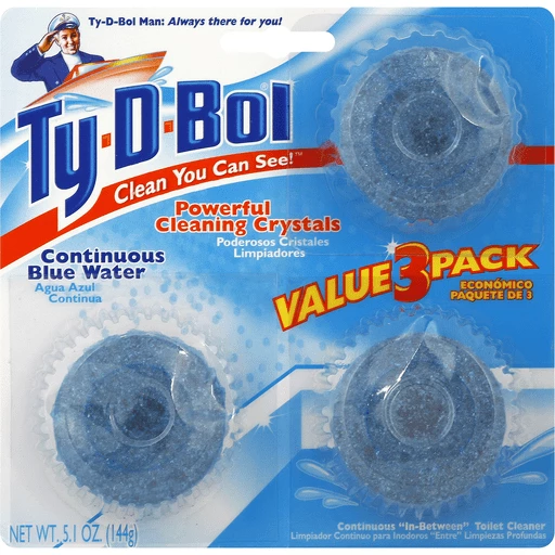 Ty D Bol Toilet Cleaner, Continuous in Between, Value 3 Pack | Shop |  Foodtown