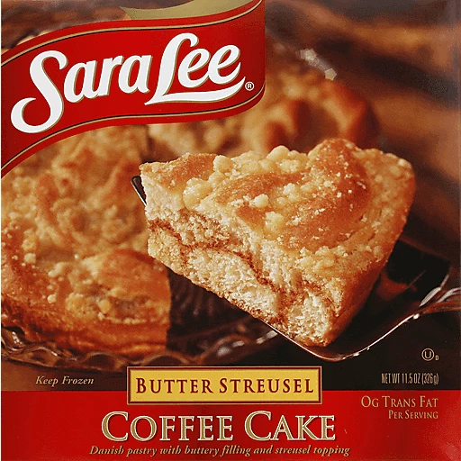 Sara Lee® Coffee Cake, Butter Streusel,  Oz. (Frozen) | Ice Cream Cakes  & Pies | Honeoye Falls Market Place