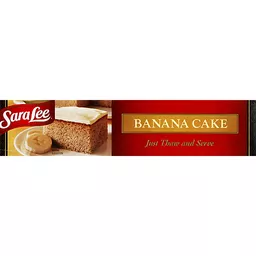 Sara Lee® Banana Cake,  oz. (Frozen) | Ice Cream Cakes & Pies |  D'Agostino