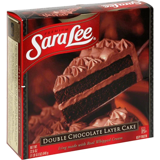 Sara Lee Double Chocolate Layer Cake | Frozen Foods | Foodtown
