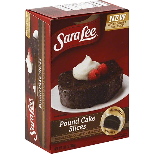 Sara Lee Pound Cake, Double Chocolate, Slices | Desserts & Dessert Toppings  | Festival Foods Shopping