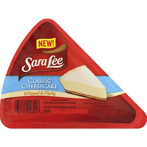 Sara Lee® French Style Cheesecake Slices, Classic,  oz. (Frozen) | Ice  Cream Cakes & Pies | Miller and Sons Supermarket
