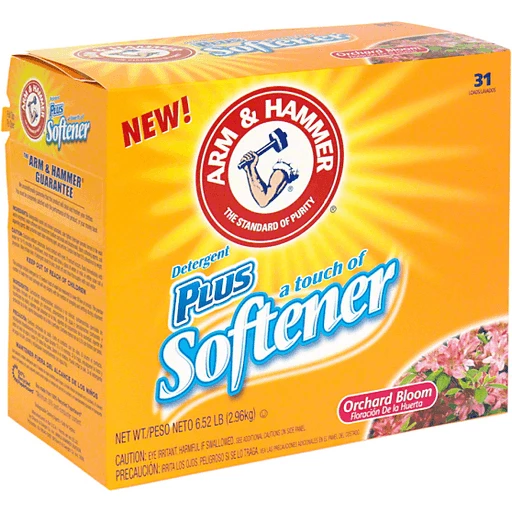 Arm Hammer Detergent Plus A Touch Of, Does Arm And Hammer Have Fabric Softener