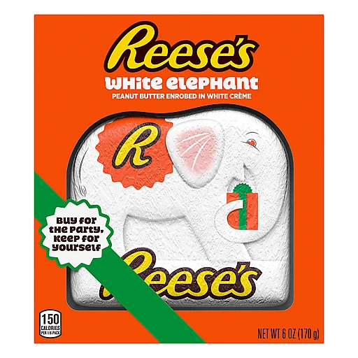 Reese's Peanut Butter White Chocolate Elephant Box | Packaged Candy | Green  Way Markets