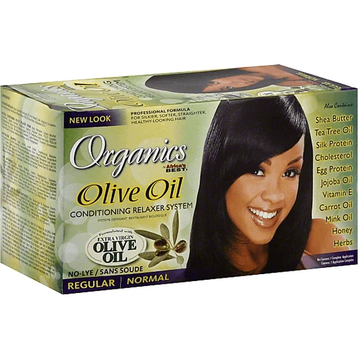 Africas Best Originals Conditioning Relaxer System, Olive Oil, Regular |  Pantry | Superlo Foods