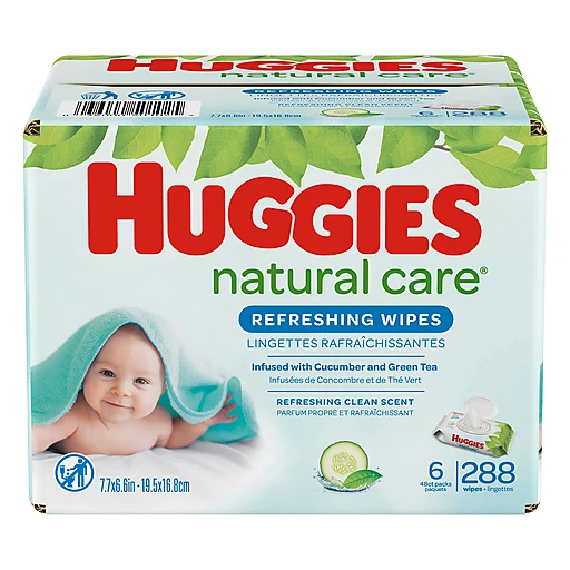 Huggies Natural Care Refreshing Clean Scent Wipes 6 ea | Shop | Memphis  Cash Savers