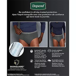 Depend Real Fit Incontinence Underwear Men Max Absorbency, 45% OFF