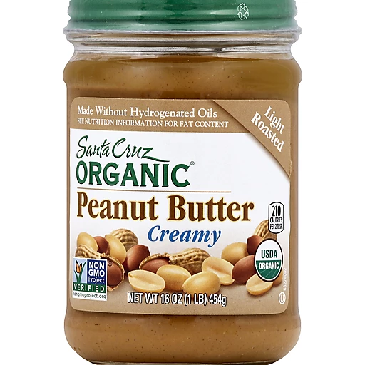 smykker sidde jungle Santa Cruz Organic® Creamy Light Roasted Peanut Butter 16 oz. Jar | Peanut  Butter | Bassett's Market
