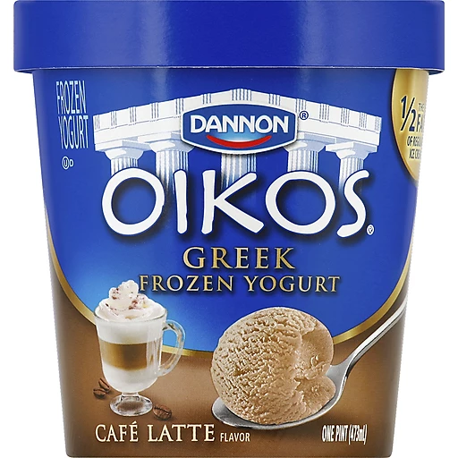 Oikos Frozen Yogurt Greek Cafe Latte