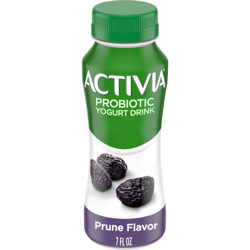 Activia Prune Probiotic Lowfat Yogurt Drink, Delicious Probiotic Yogurt  Drink To Help Support Gut Health, 7 Fl Oz, Yogurt Drinks