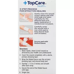Top Care Health Sterile Rolled Gauze 1 Ea | Tape & Gauze 
