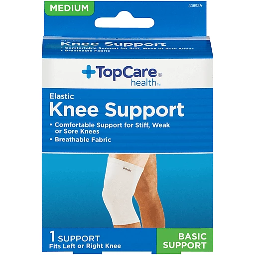 Top Care® Medium Elastic Knee Support 1 Ct Peg | Supports & Braces 