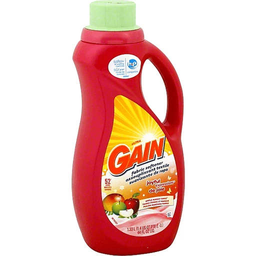 Gain® Ultra Apple Mango Tango™ Scent Liquid Fabric Softener 52 Load 44 fl.  oz. Bottle | Laundry Detergent | Edwards Food Giant