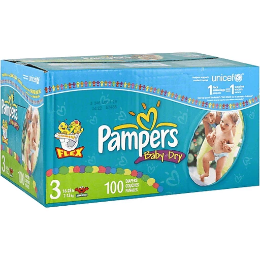 Pampers Baby Diapers, Size 3 (16-28 lb), Sesame Street | Organic | Foodtown