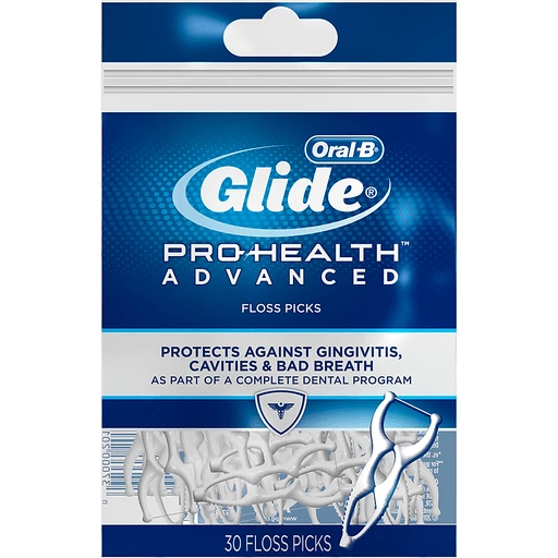 Oral B Gum Care Floss Picks, Good For Back Teeth, 30 Picks | Tooth Pastes & | Family Fare