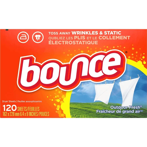 Bounce Dryer Sheets Outdoor Fresh Stain Remover Softener The Cameron Market