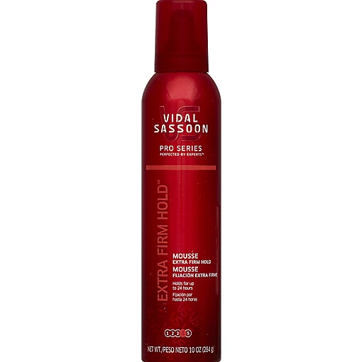 Vidal Sassoon Pro Series Extra Firm Hold Mousse Foam Regular Hair Styling  Product | Styling Products | Brooklyn Harvest Markets