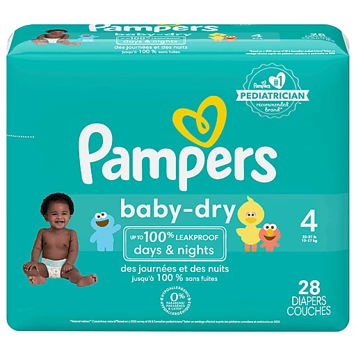mercy Many dangerous situations Hinder Pampers Baby-Dry Diapers Size 4 28 Count | Diapers & Training Pants |  Priceless Foods