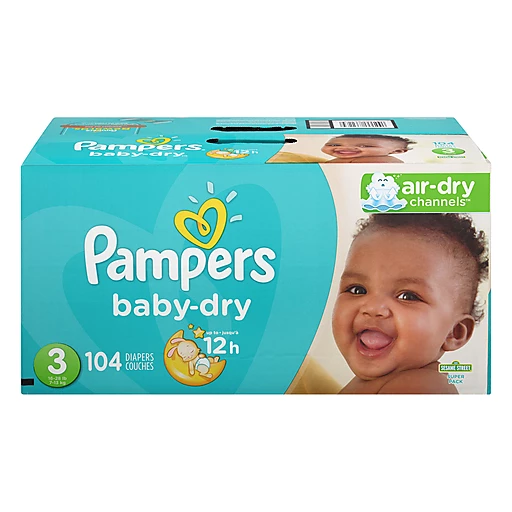 factor Mule ideology Pampers Baby-Dry Diapers Size 3 104 Count | Diapers & Training Pants |  Festival Foods Shopping