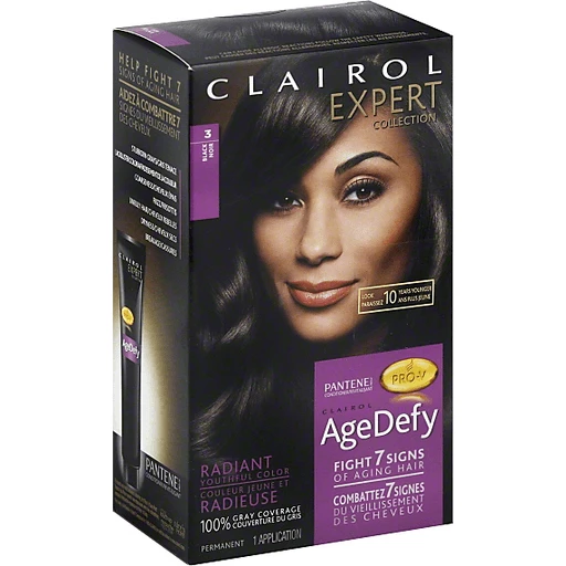 Age Defy Clairol Expert Nice 'n Easy Age Defy Permanent Hair Color 3 Black  1 Kit | Hair Coloring | Festival Foods Shopping