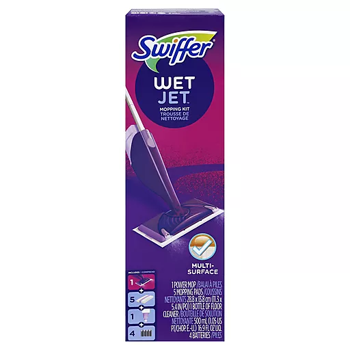 Swiffer Wetjet Hardwood Floor Spray Mop, Swiffer Wetjet Hardwood Floor Spray Mop Starter Kit
