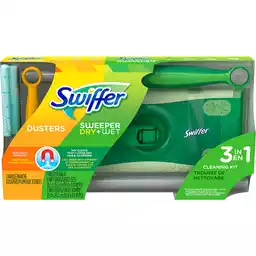 Swiffer Dusters Sweeper Dry Wet Floor Mop 18 Pc Starter Kit