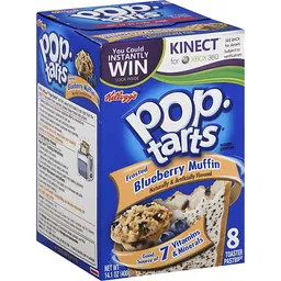 Boom boerderij Tranen Kellogg's Pop-Tarts Frosted Blueberry Muffin | Toaster Pastries & Breakfast  Bars | Superlo Foods