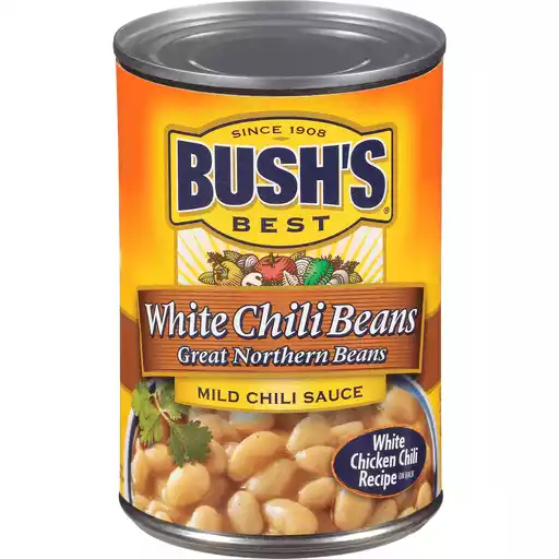 Bush S Best White Chili Beans Mild Chili Sauce Shop Central Market