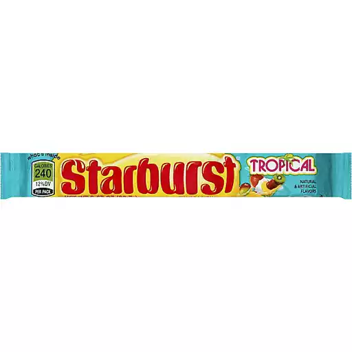 Starburst Fruit Chews Tropical Gummy Candy Superlo Foods