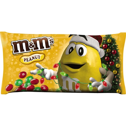 m&m candy bag