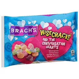 Brach's Candy, End The Conversation Hearts 6 Oz, Non Chocolate Candy