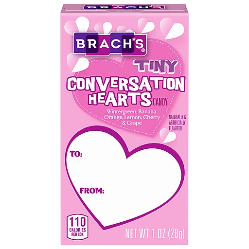 Brach's Candy, Conversation Hearts, Tiny 1 oz, Shop