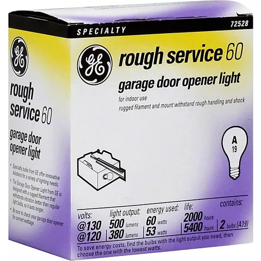 60 Garage Door Opener Light 60w Bulb, Garage Door Opener Light