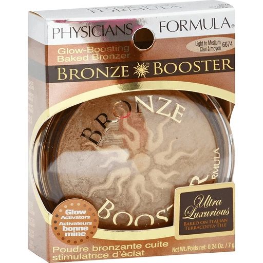 Physicians Formula® Light Medium 6674 Bronze Booster™ Glow Boosting Baked Bronzer 0.24 Oz. Box | Health & Personal Care | Quality Foods