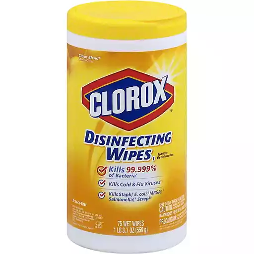 Clorox Disinfecting Wipes Citrus Blend Floor Cleaners