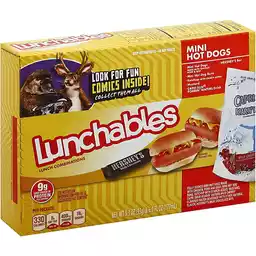 Lunchables Lunch Combinations Mini Hot Dogs Lunchables Lunch Packs The Markets