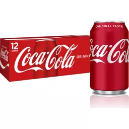 Coca-Cola Fridge Pack Cans, 12 fl oz, 12 Pack | Cola | Wade's Piggly Wiggly