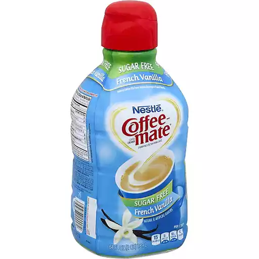 How much sugar is in coffee mate french vanilla creamer Coffee Mate Coffee Creamer Sugar Free French Vanilla Creamers Northland Food
