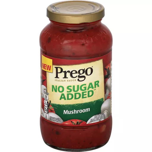 Prego Italian Sauce No Sugar Added Mushroom Pasta Sauce Fishers Foods
