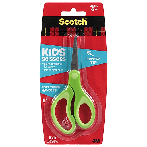 Scotch Scissors, Kids, 5 Inches, Ages 6+ 1 Ea, Shop